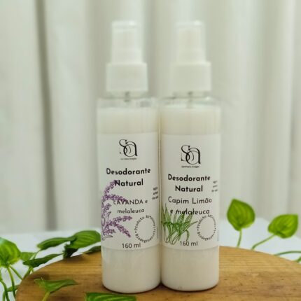 Desodorantes Naturais, 0% alumínium, 150ml